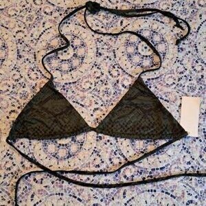 Londre Bodywear Snake-Print Bikini Top